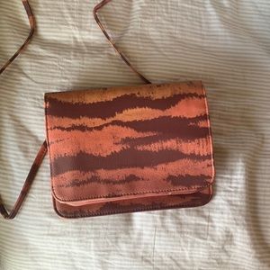 multi colored crossbody bag